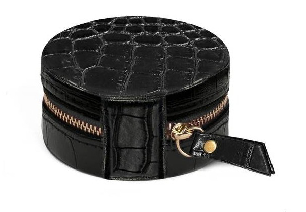 Edblad Jewellery Travel Case S Black Croco 127644