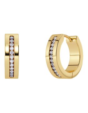 Edblad Josefin hoop earrings gold-plated steel 127431