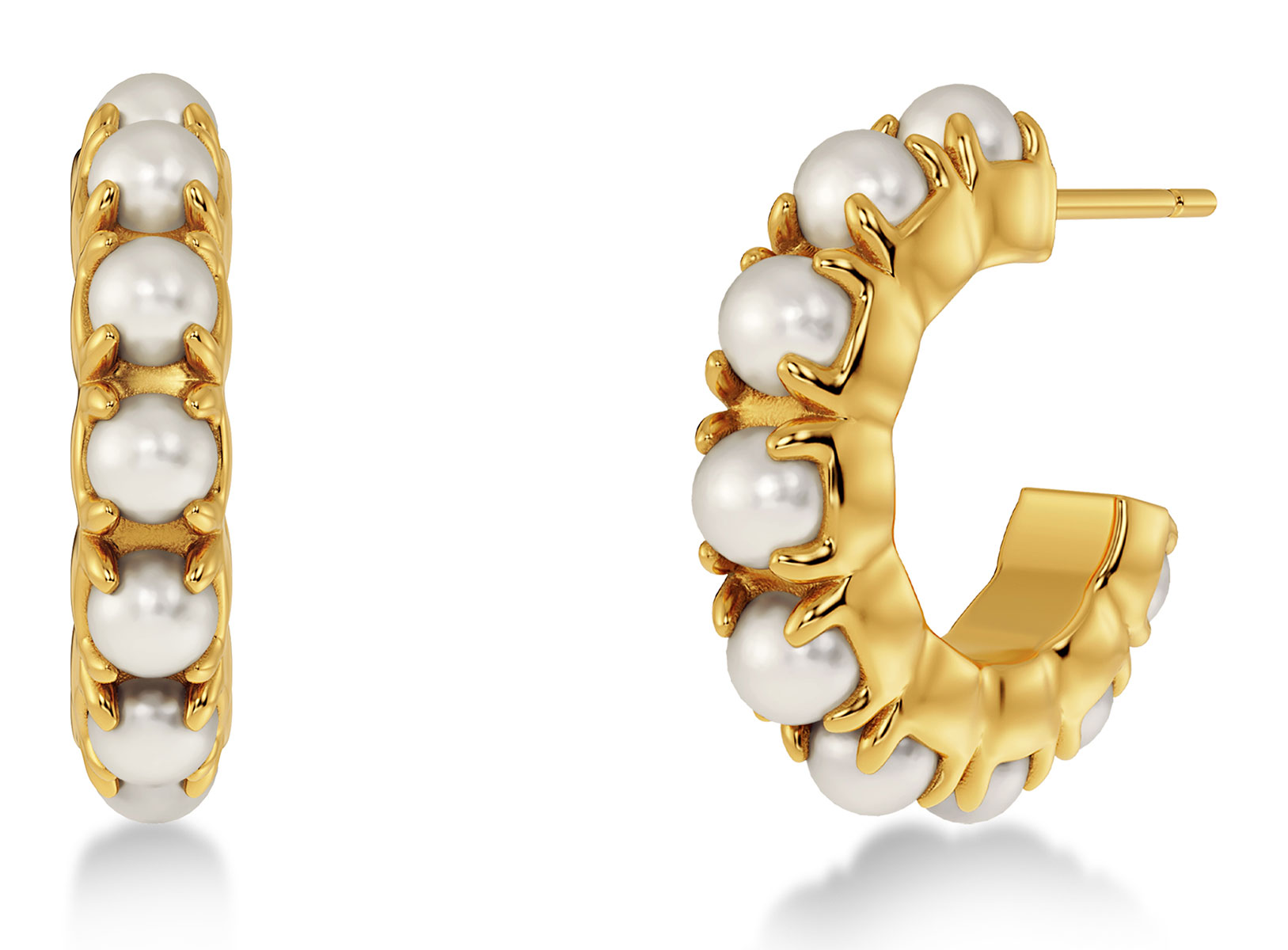 Edblad Lilo gold earrings large 129684