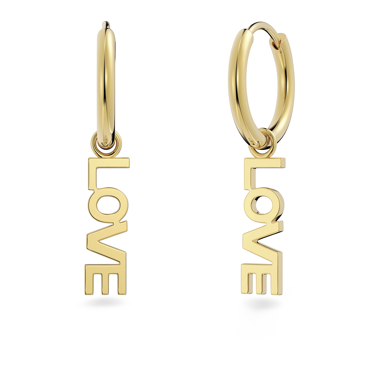Edblad Love hoop earrings gold-plated steel 127061
