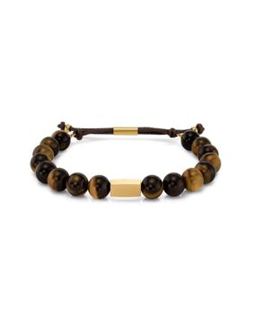 Edblad Luke bracelet Brown/Gold 130541