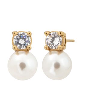 Edblad Luna Studs Small Gold 123866