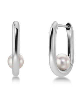 Edblad Modernist Pearl Hoops S Steel 127460
