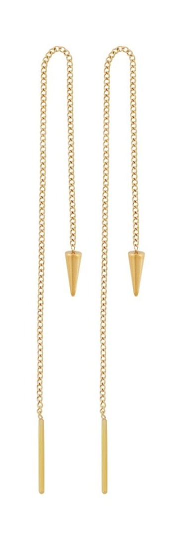 Edblad Peak Chain Earrings Gold 126575