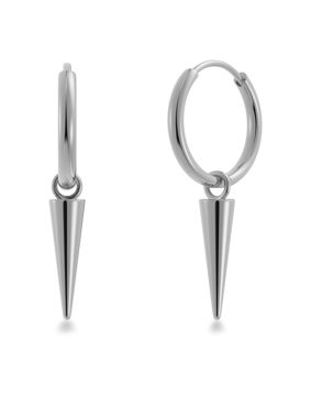 Edblad Peak hoop earrings steel 124726