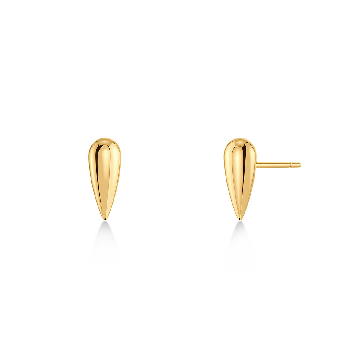 Edblad Peak Spike Studs earrings Gold 131946