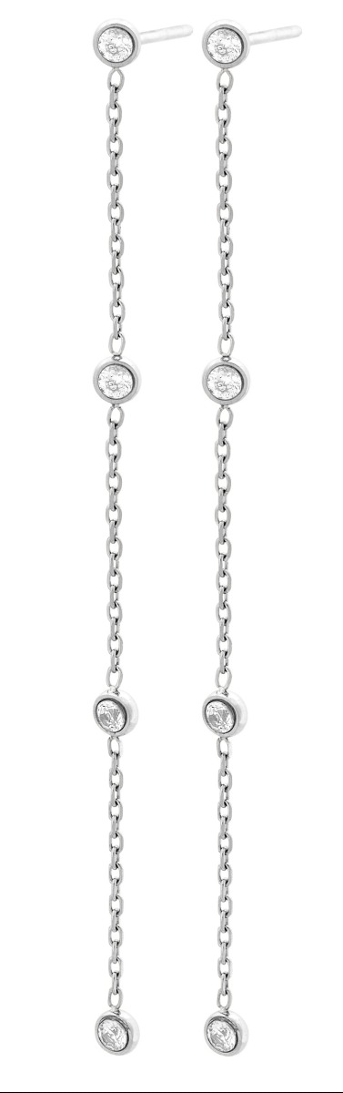 Edblad Petite Earrings Multi Steel earrings shoulder dusters 126108