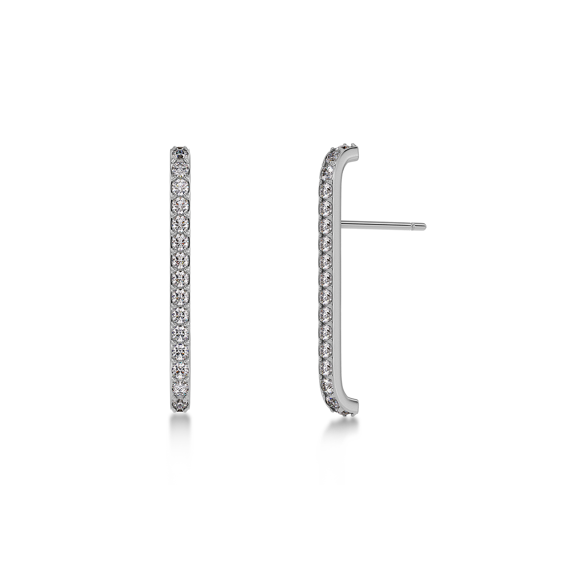 Edblad Plié Lobe Studs Steel earrings 129462