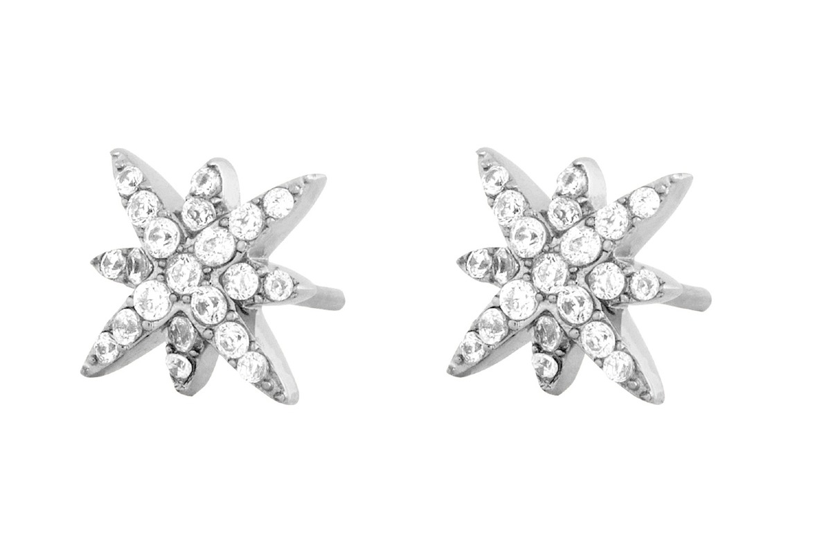 Edblad Polaris Studs S Steel star earrings 126114
