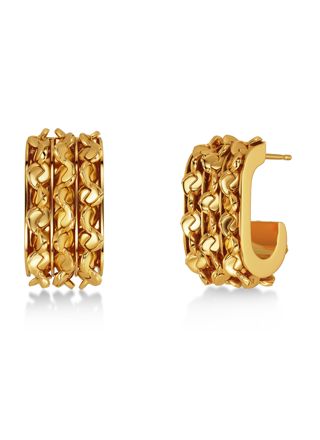 Edblad Rays gold earrings 129720