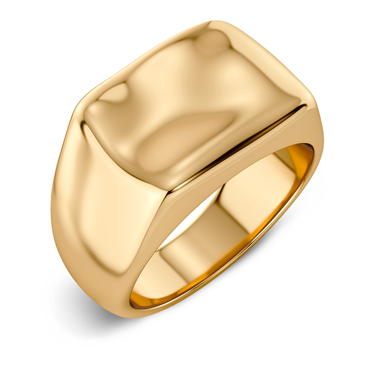 Edblad River ring gold-plated 130354