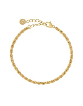 Edblad Rope gold bracelet 123504
