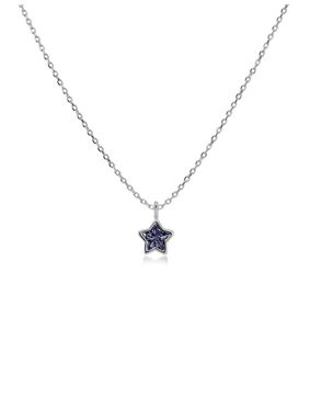 Edblad Star Sparkle Necklace Kids Purple Steel 127611
