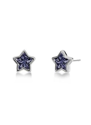 Edblad Star Sparkle Studs Kids Purple Steel 127607