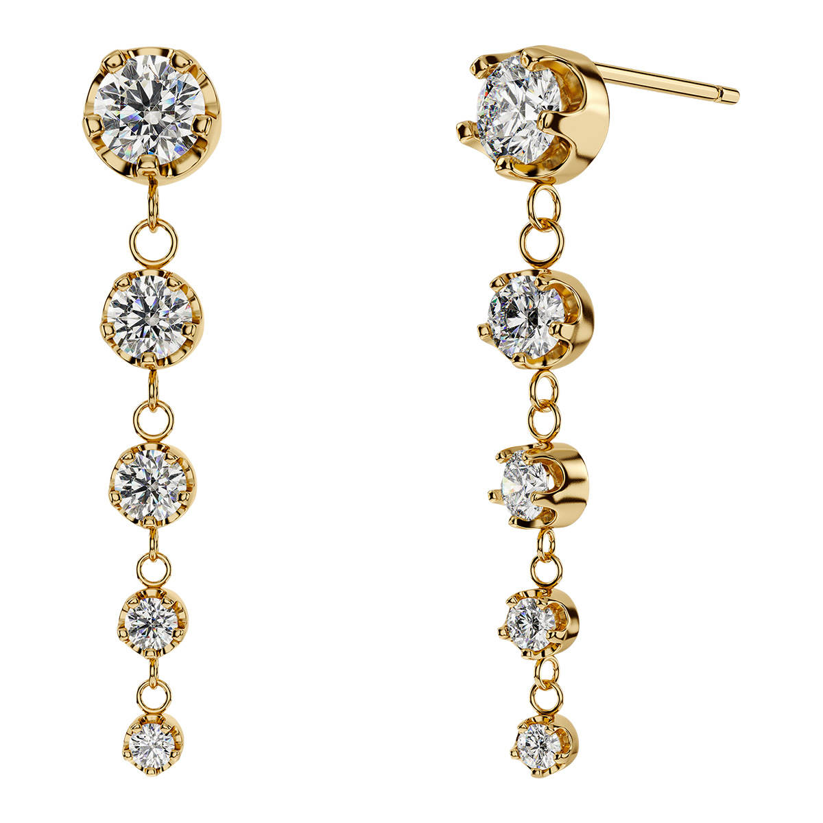 Edblad Teeny earrings gold plated 130469