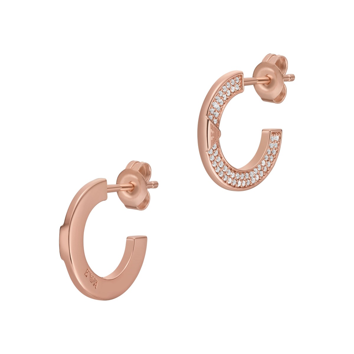 Emporio Armani Essential hoops rosegold EG3590221