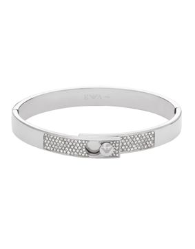 Emporio Armani Couples silver-colored steel bangle-bracelet EGS3088040