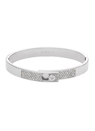 Emporio Armani Couples silver-colored steel bangle-bracelet EGS3088040