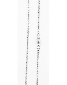 Silver box chain necklace 1.7 mm 50 cm EK231/50