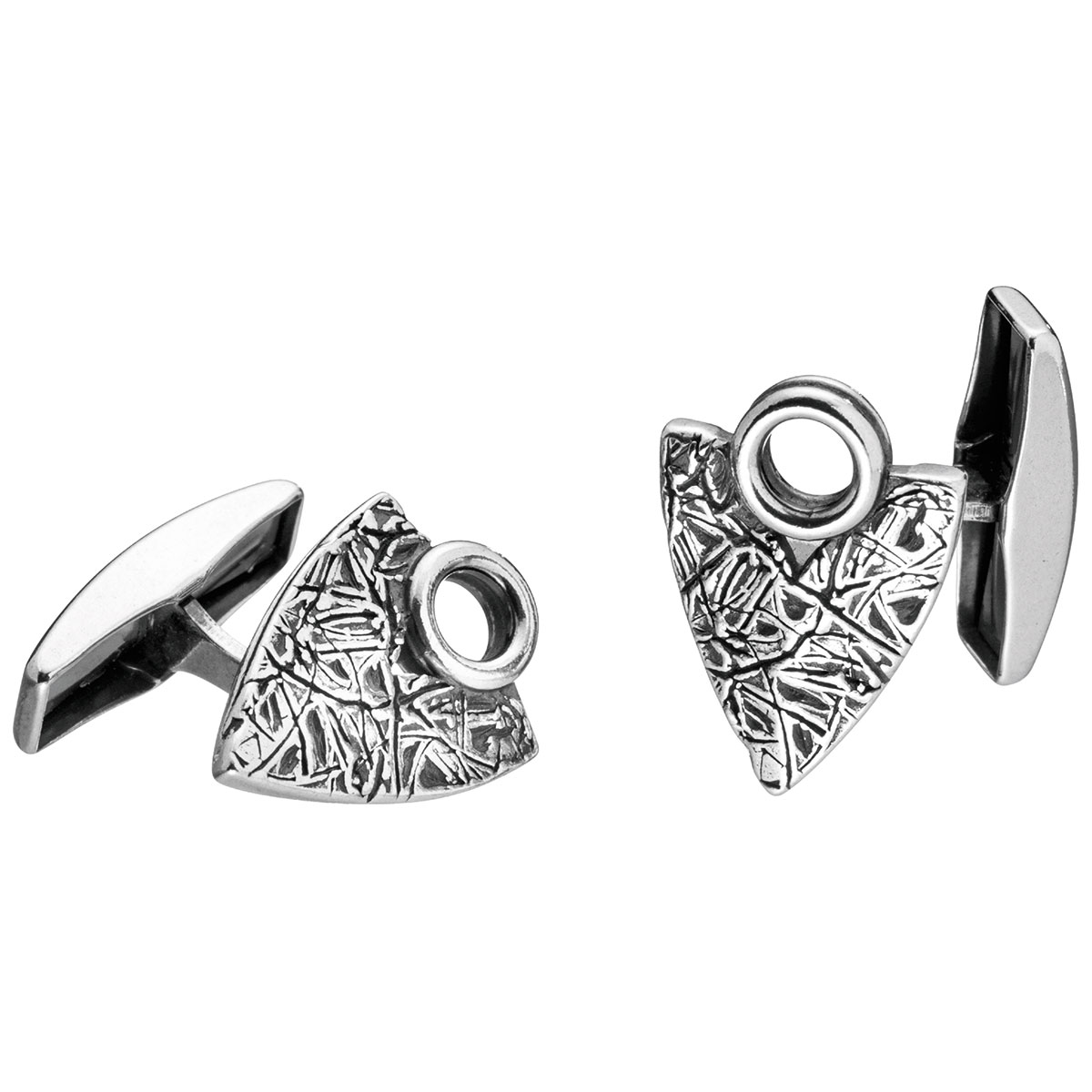 Kalevala Live Hard Live Your Dream cufflinks silver 2769110