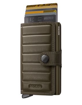 Secrid Miniwallet Emboss Lines Cedar+