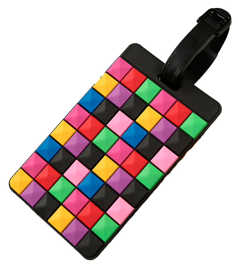 Tiera luggage tag Mosaic