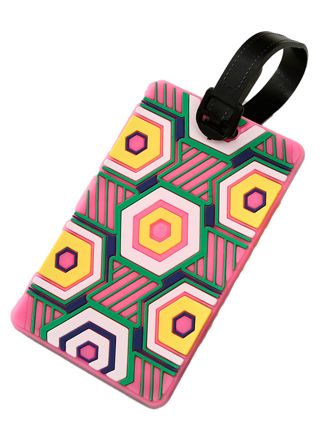 Tiera luggage tag Hexagon