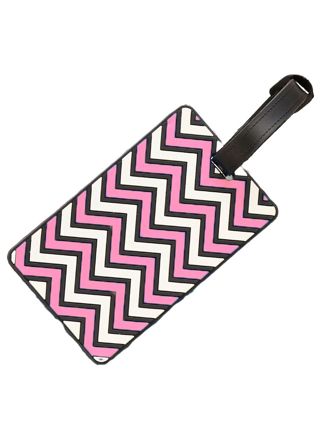 Tiera luggage tag Pink Wave