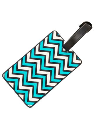 Tiera luggage tag Light Blue Wave