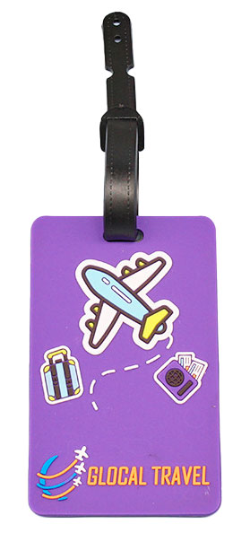 Tiera luggage tag Travel Purple