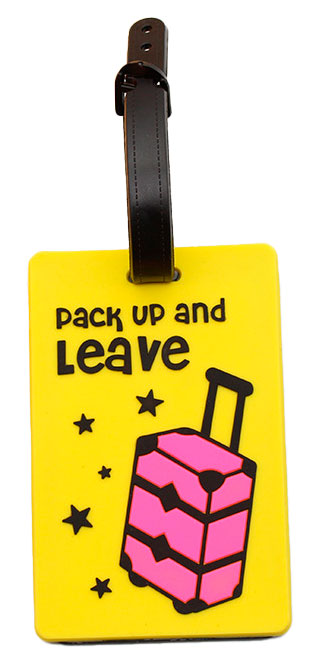 Tiera luggage tag Yellow Luggage