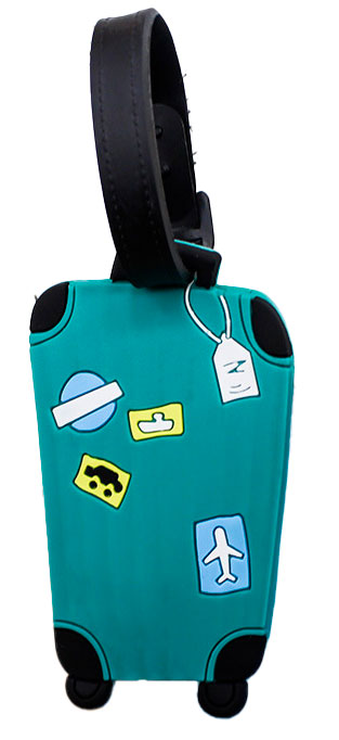 Tiera luggage tag Light Blue bag