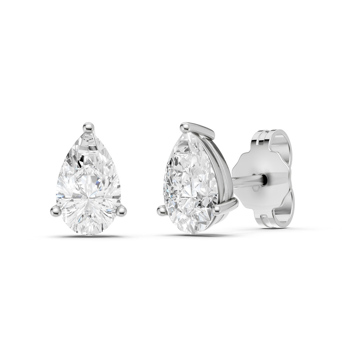 Midem Oslo diamond earrings white gold 0.80ct