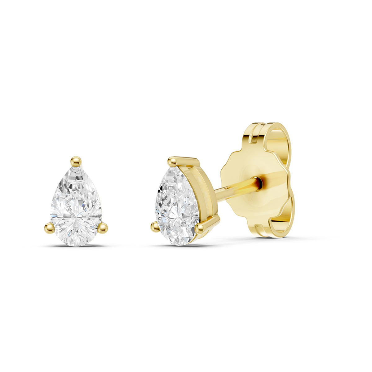 Midem Oslo diamond earrings 0.25ct gold