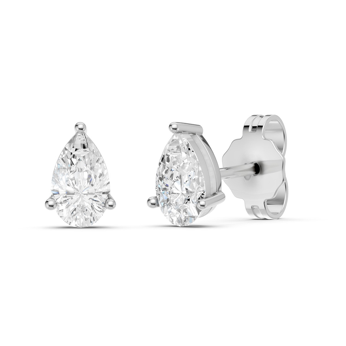 Midem Oslo diamond earrings white gold 0.50ct