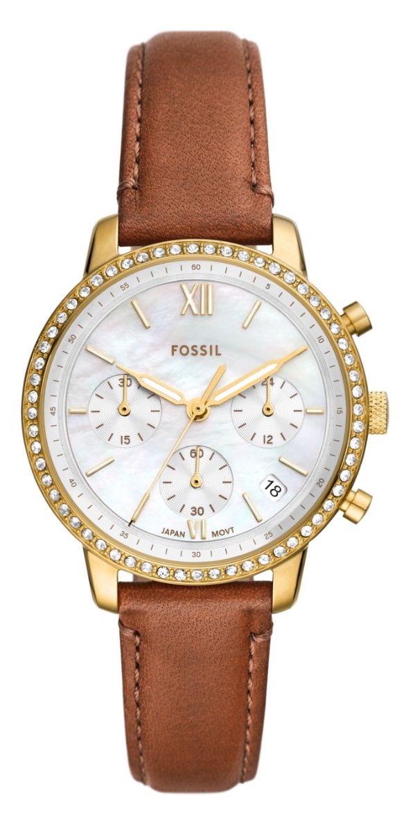 Fossil Neutra Chronograph brown gold ES5278 - watchesonline.com display picture 1