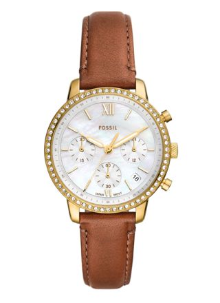Fossil Neutra Chronograph brown gold ES5278