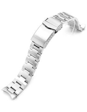 MiLTAT Super Boyer Stainless Steel Strap for Seiko Alpinist SS201820B166