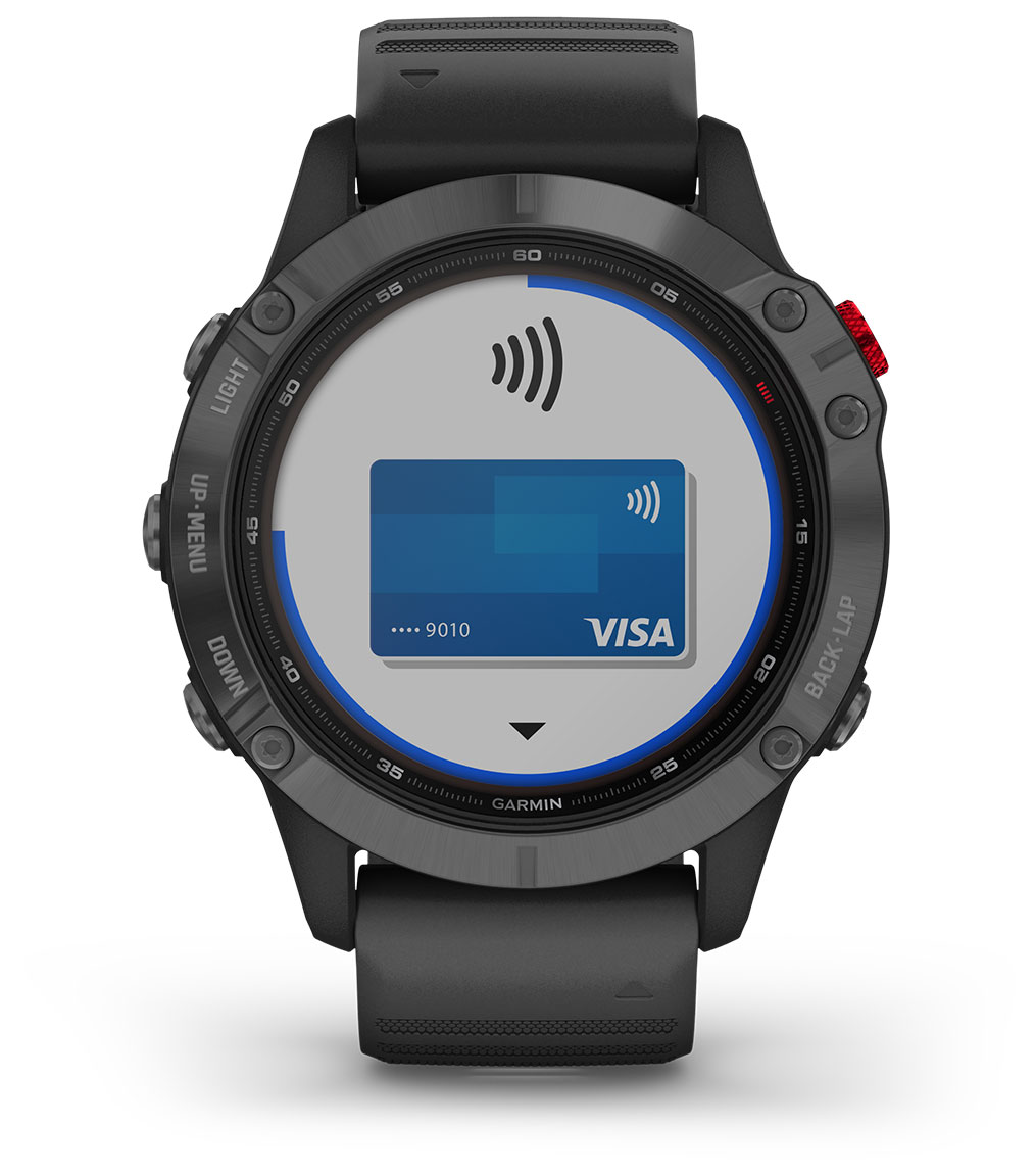 Garmin Fenix Pro Solar Slate Gray with Black Smart Watch 010