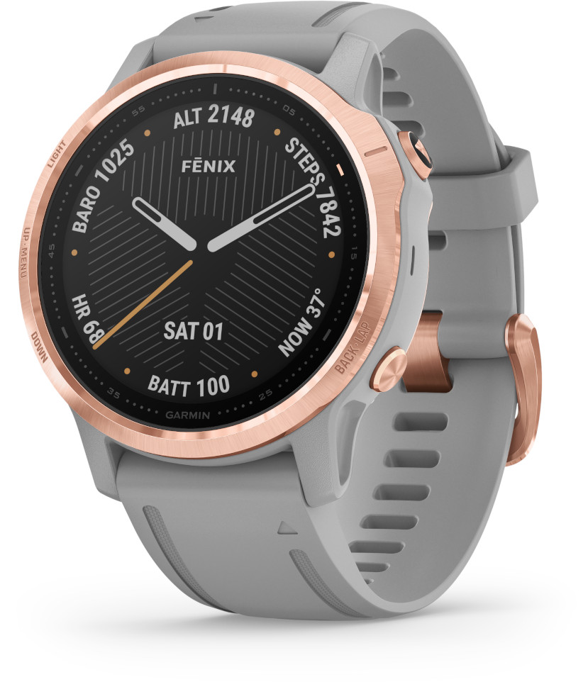 Garmin Fenix 6S Sapphire Rose Gold Smart Watch 010 02159 21