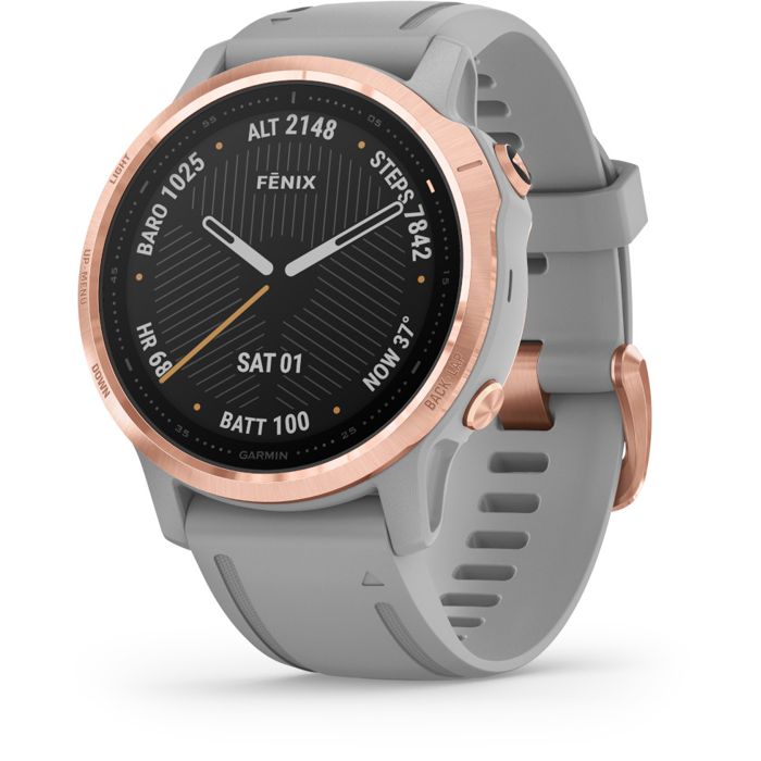 Garmin Fenix 6S Sapphire Rose Gold Smart Watch 010-02159-21