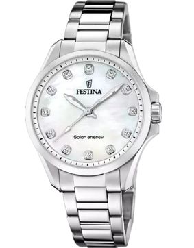 Festina Petite cream solar ladies watch F20654/1