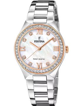 Festina Petite cream solar ladies watch F20658/1