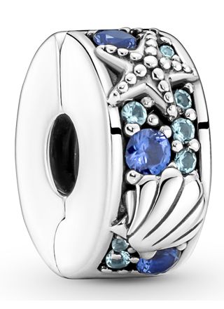 Pandora Momenys Fixed clips charm Tropical Starfish & Shell 791678C01