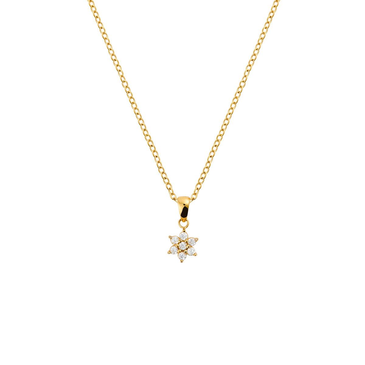 Mockberg Flora Gold Necklace MB2048