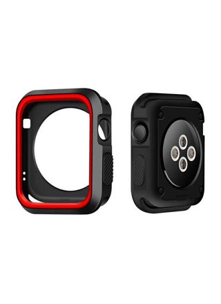 Apple Watch Silicone Case red/black - 4 sizes