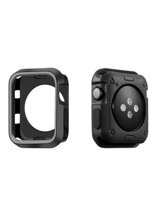 Apple Watch Silicone Case black/grey - 4 sizes