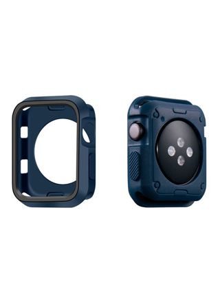 Apple Watch Silicone Case dark blue/black - 4 sizes