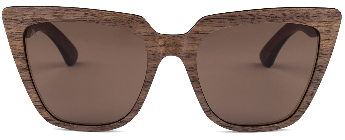 Aarni Frida Walnut polarized sunglasses