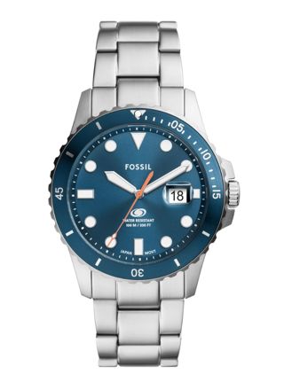 Fossil Fossil Blue Dive 3-hands Silver FS6050